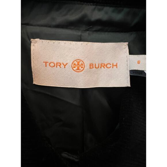 Tory Burch Womens Quilted Barn Jacket, NWT OS Deep Emerald, Size 6 - Picture 5 of 9